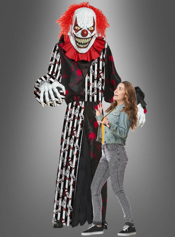 Gigantischer Horrorclown Kostüm Oder Deko Ca. 240 Cm