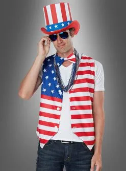 US Patriot Kostümset Für Herren