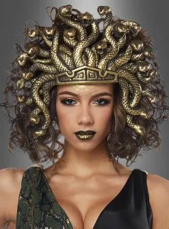 Medusa Schlangen Kopfschmuck