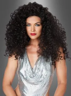 Afrolook Disco Perücke Für Damen