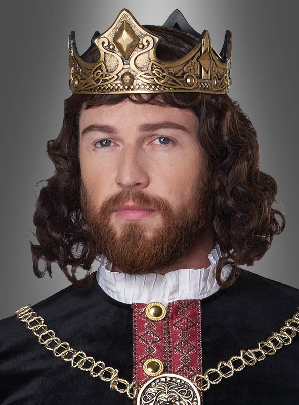 Renaissance König Perücke