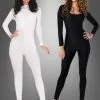Catsuit Overall Schwarz Oder Weiß