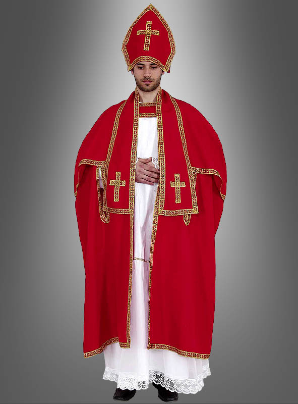 Bischofsgewand Kostüm Für Herren – Bild 3