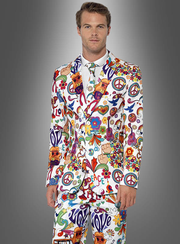 Bunter Anzug Hippie Style 3-teilig – Bild 2