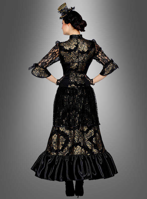 Luxus Gothic Kleid – Bild 3