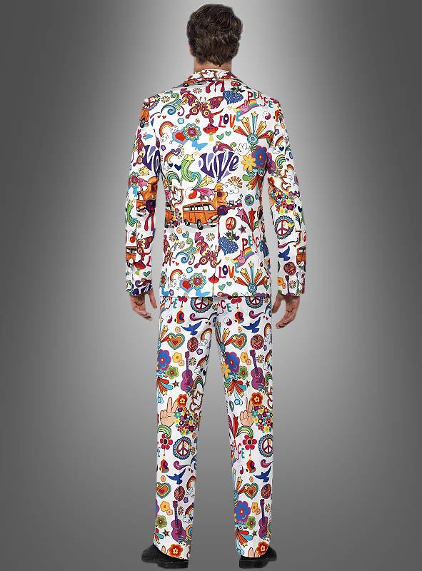 Bunter Anzug Hippie Style 3-teilig – Bild 3
