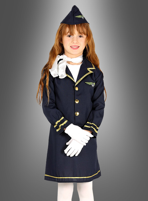 Stewardess Kinderkostüm – Bild 2