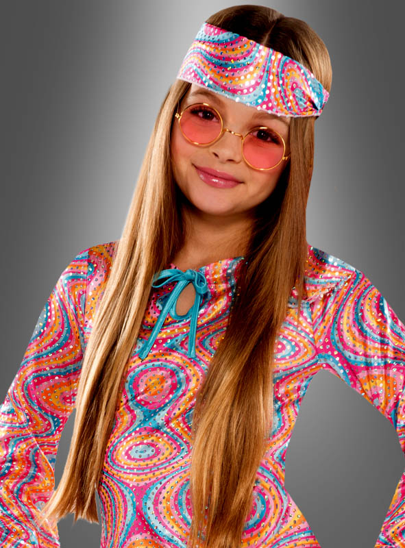 Disco Queen Mädchenkostüm Mit Pailletten – Bild 2