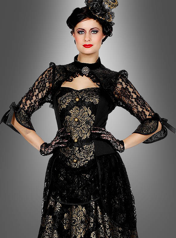 Luxus Gothic Kleid – Bild 2