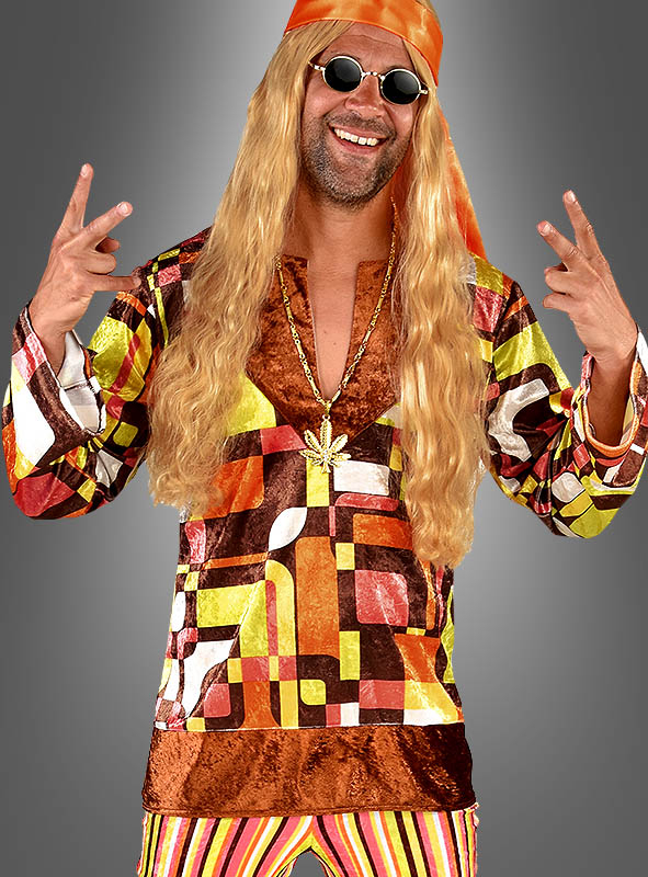 Karl Retro Hippie Herrenkostüm – Bild 2
