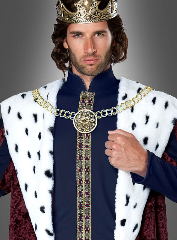 Märchenkönig Kostüm Mit Mantel – Bild 2