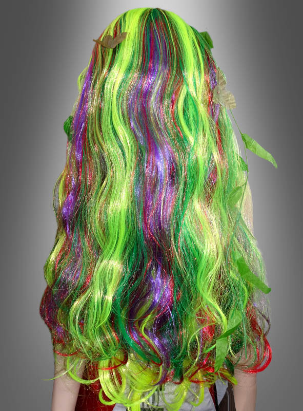 Waldfee Perücke Mit Blättern – Bild 2