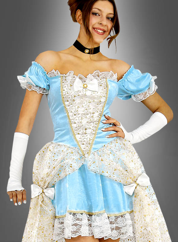 Sexy Barock Kleid Kurz Für Damen – Bild 2