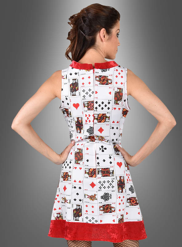 Casino Kartenspiel Kleid Für Damen – Bild 2