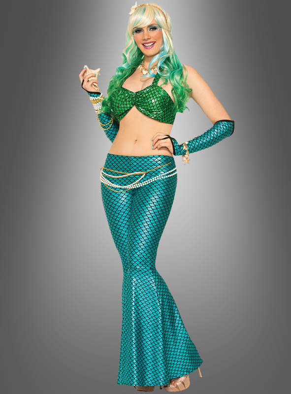 Leggings Meerjungfrau Damenkostüm – Bild 2