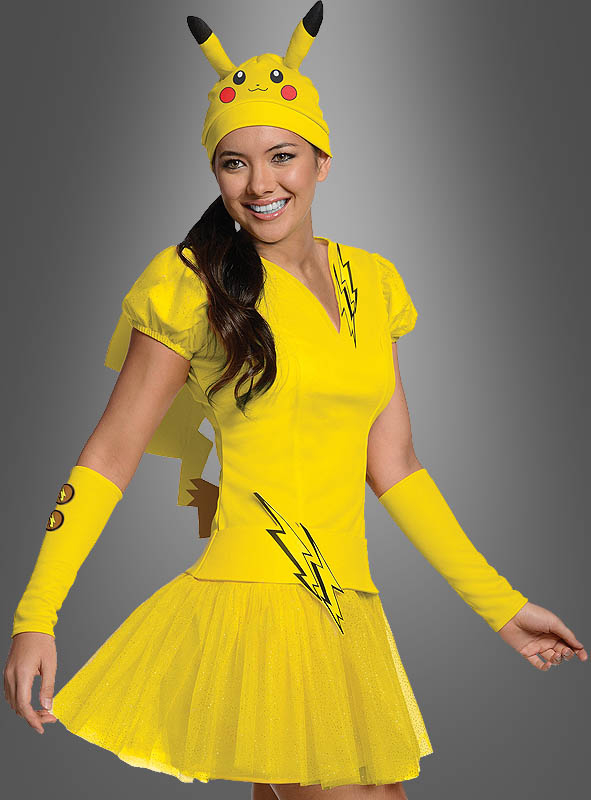 Pokemon Pikachu Damenkostüm – Bild 3