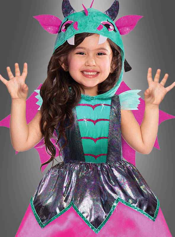 Süßes Drachenkostüm Für Mädchen – Bild 2