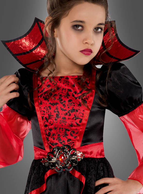 Vampirgräfin Kostüm Für Mädchen – Bild 2