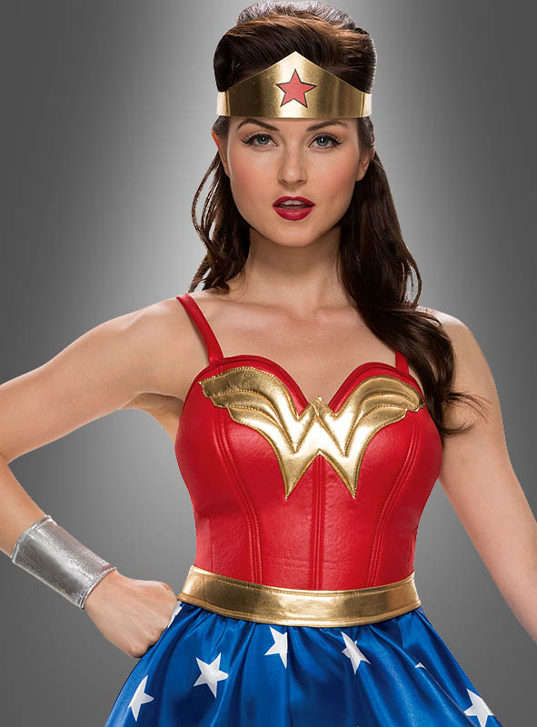 Klassisches Midi Wonder Woman Kostüm – Bild 2