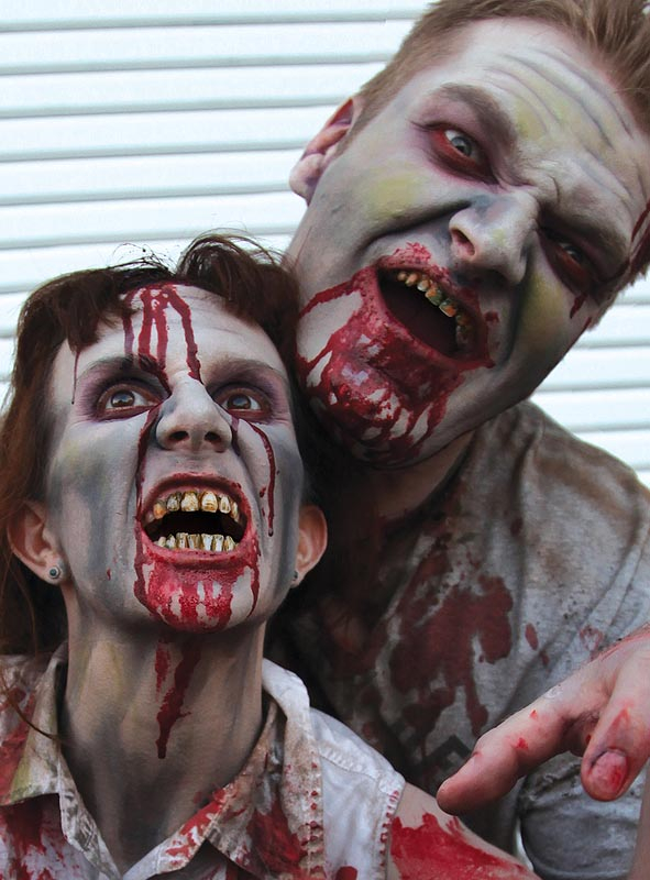 Zombie Zahnfarbe Filmqualität Deluxe – Bild 2