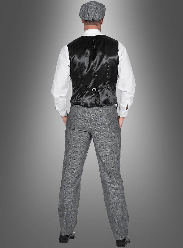 20er Jahre Kostüm Thomas Für Herren – Bild 2